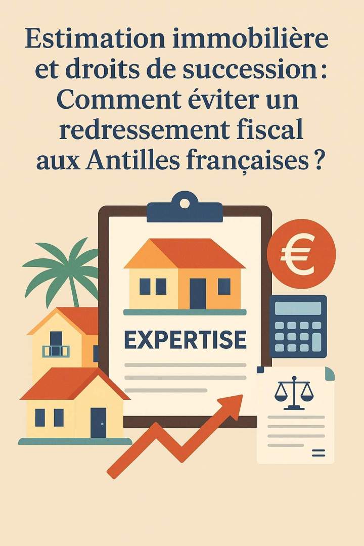 infographie estimation succession antilles